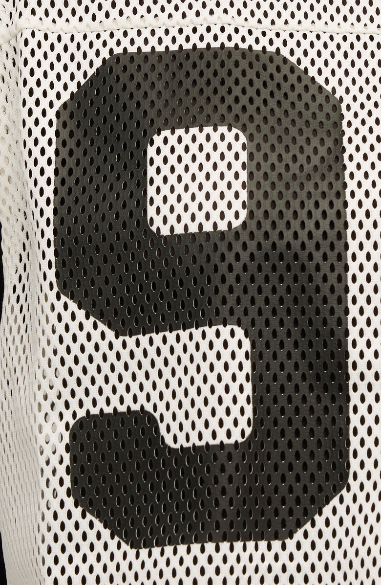 PUMA x Rosé Sleeveless Mesh Crop Jersey, Alternate, color, Warm White