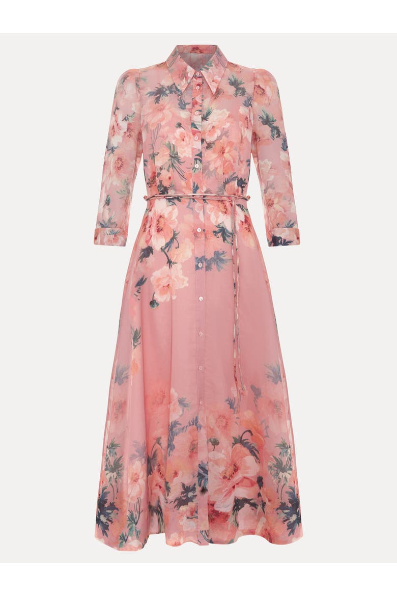 anabella shirt dress Anabella 3/4 Sleeve Midi Dress (Women)