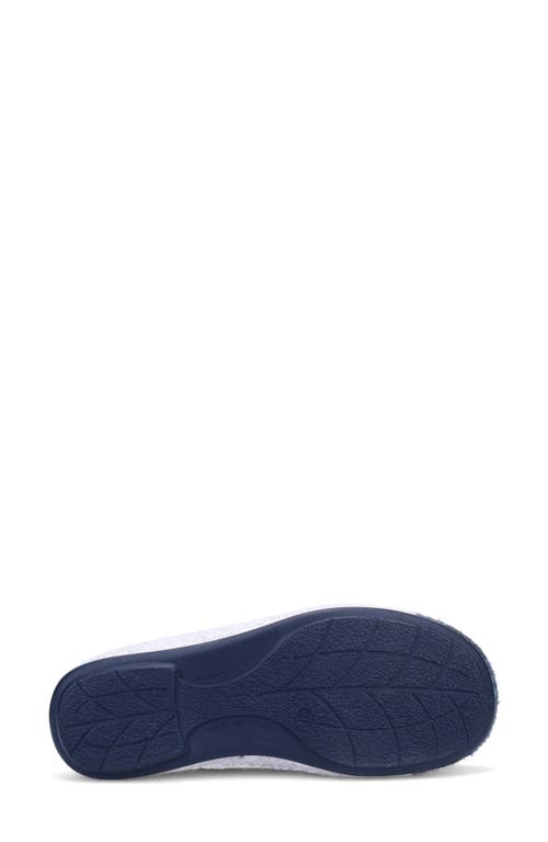 Ron White Lupin Wool Felt Slipper In Blue