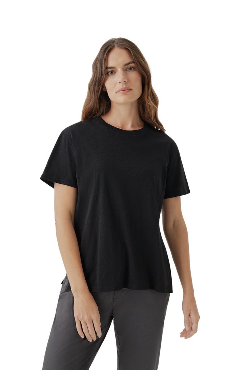 Pact Organic Featherweight Slub Oversized Tee, Main, color, 