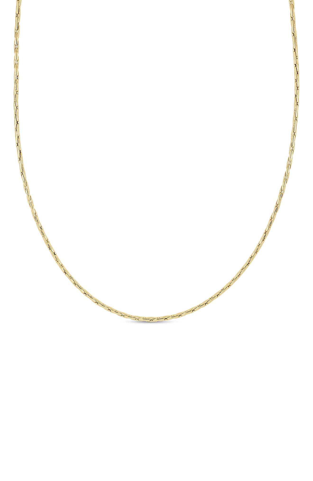 14K Yellow Gold Chain Necklace