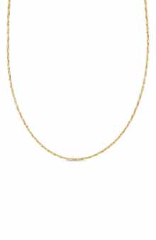 14K Yellow Gold Chain Necklace