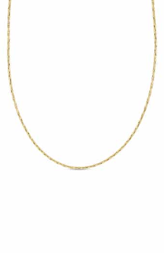 14K Yellow Gold Chain Necklace