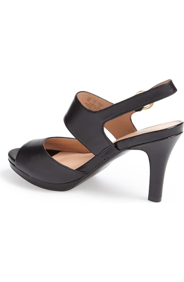 Naturalizer 'Nebula' Leather Sandal, Alternate, color,