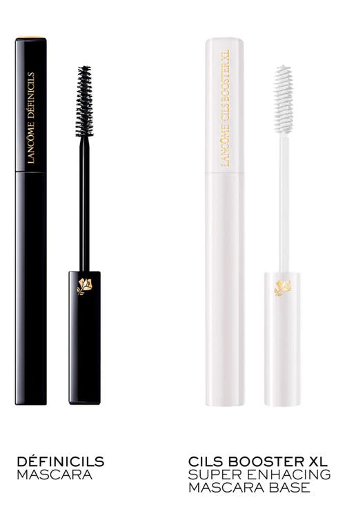 Lancôme Définicils Mascara & Cils Booster Xl Enhancing Lash Primer Gift Set $64 Value In Transparent