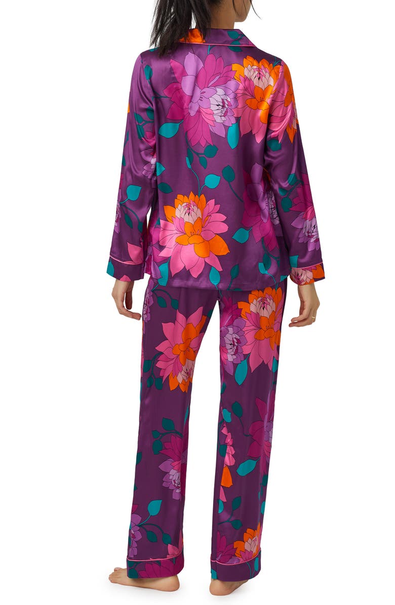BedHead Pajamas Print Silk Pajamas, Alternate, color,