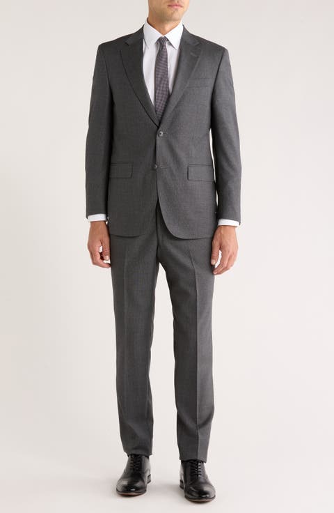 Dark Grey Wool Suit