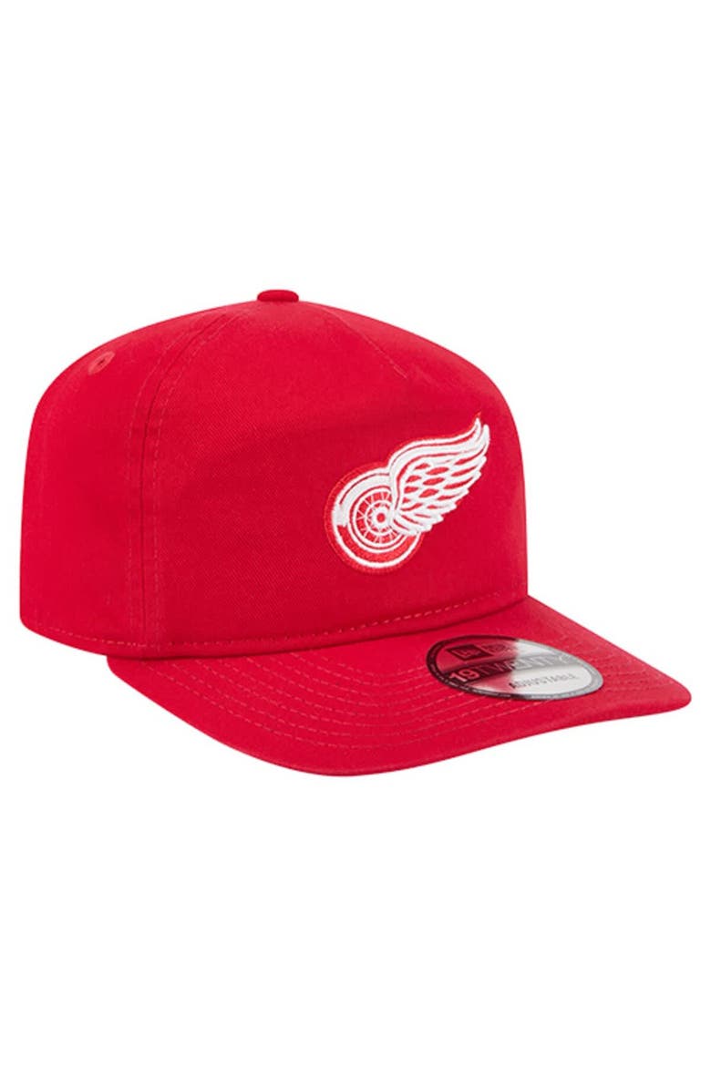 Men's New Era Red Detroit Red Wings 19TWENTY Adjustable Hat, Alternate, color, Red