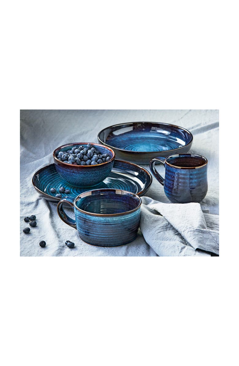 tag Loft Textured Reactive Glaze Stoneware Bowl Set of 4, Alternate, color, 