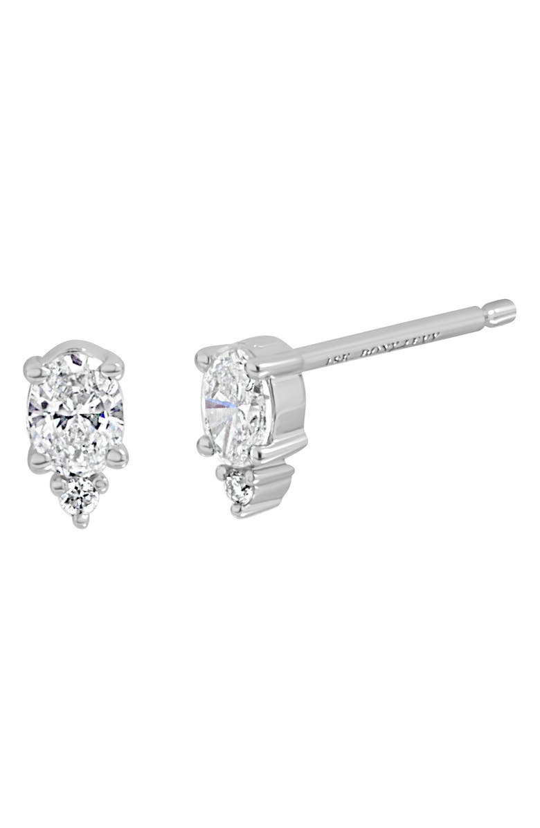 Bony Levy Liora Diamond Stud Earrings, Main, color, 18K White Gold