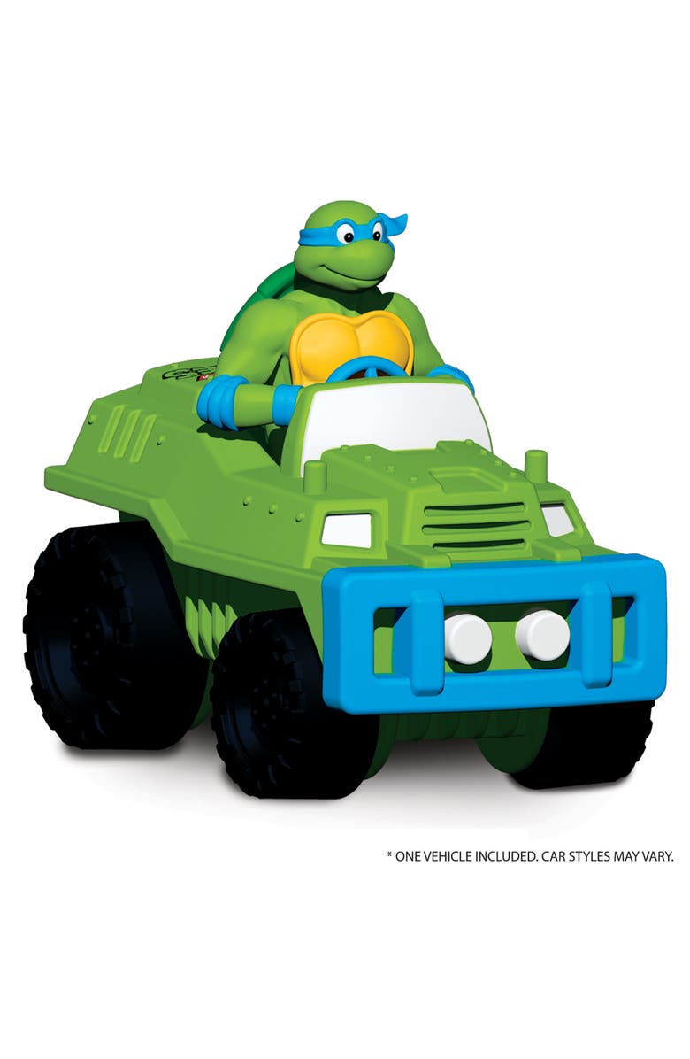 Imaginmat Deluxe Tmnt Floor Playmat & Toy Car, Alternate, color, Multicolored
