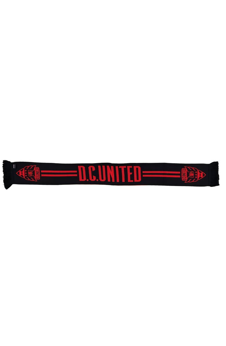 RUFFNECK SCARVES Red D.C. United Red 'N Black Knit Scarf, Alternate, color, Red