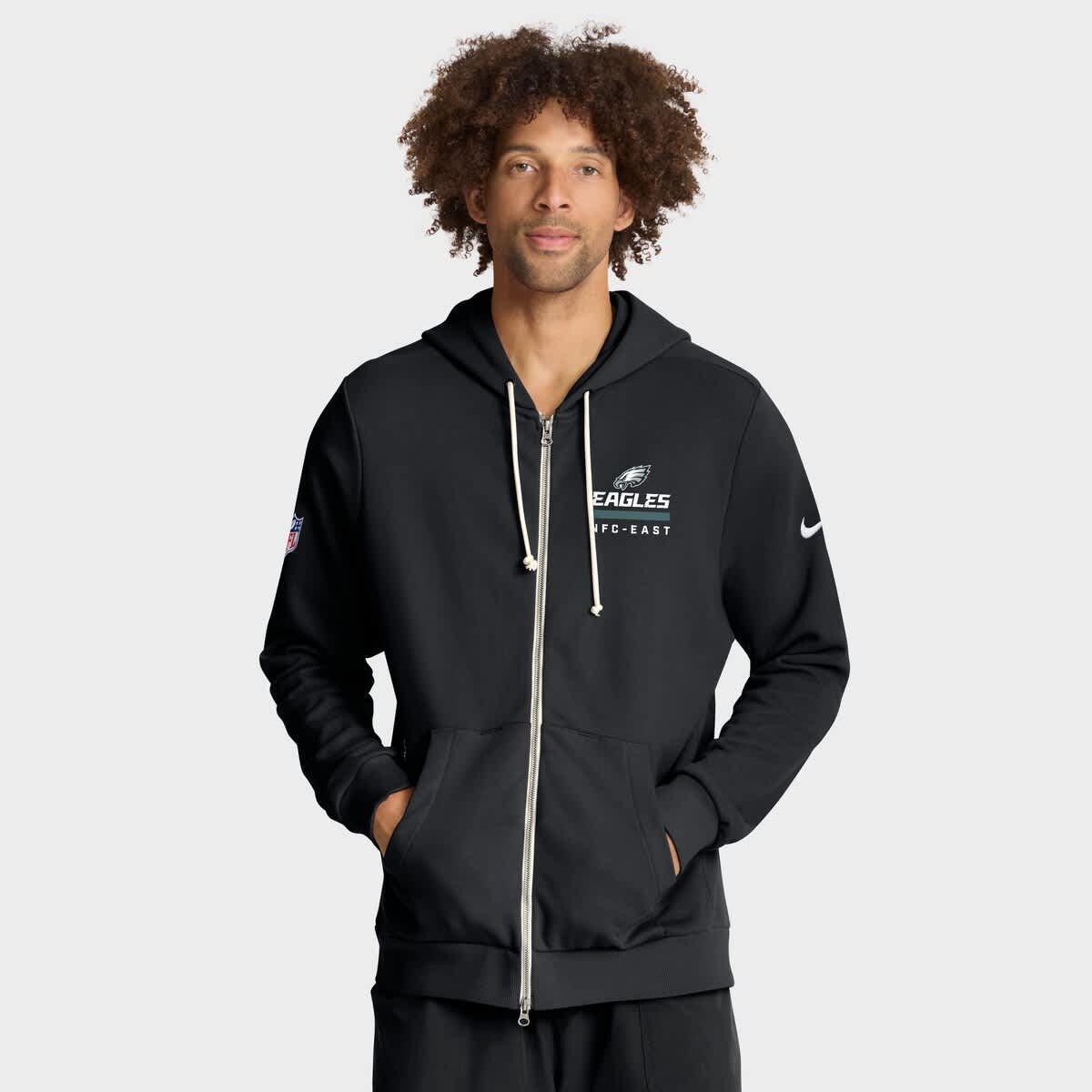 black nike eagles hoodie