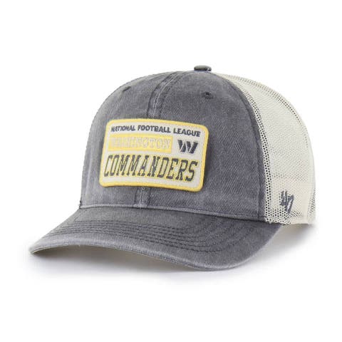 Men
s 
47  Charcoal Washington Commanders Canteen Relaxed Trucker Adjustable Hat