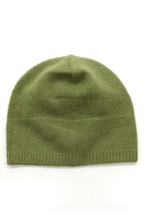 Slouchy Cashmere Knit Beanie