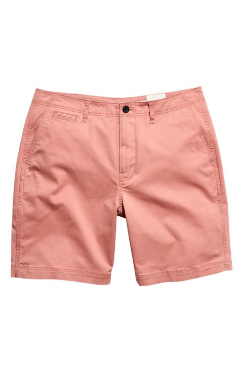 Stretch Cotton Chino Shorts