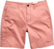 Billy Reid Stretch Cotton Chino Shorts