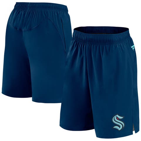 Men's Fanatics Branded  Deep Sea Blue Seattle Kraken Authentic Pro Tech Shorts