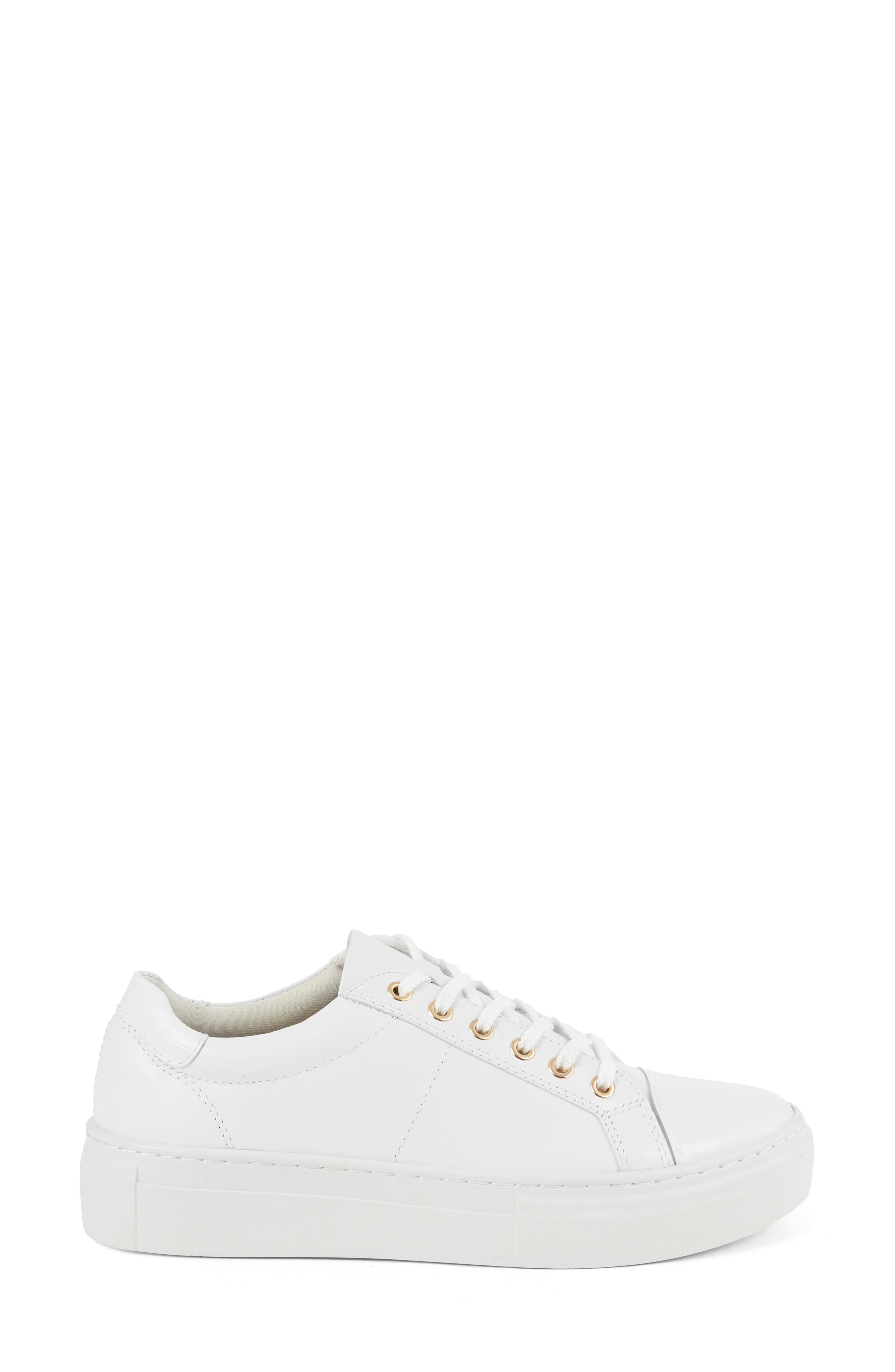 Vagabond Shoemakers Zoe Platform Sneaker, Alternate, color, White