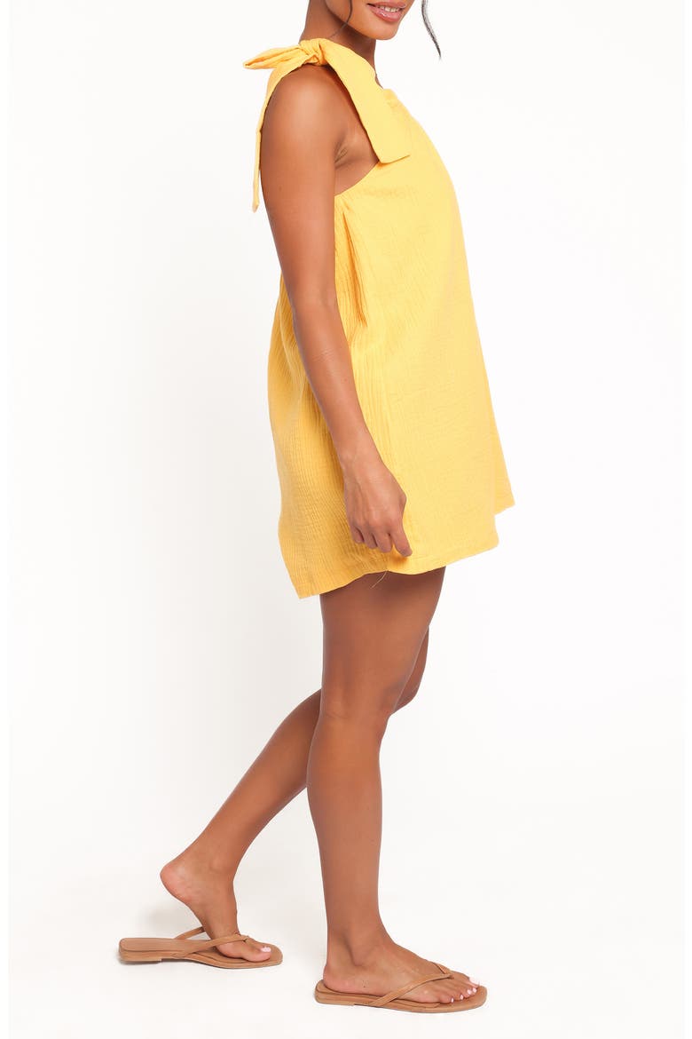 Miffy One-Shoulder Cotton Romper, Alternate, color, MANGO