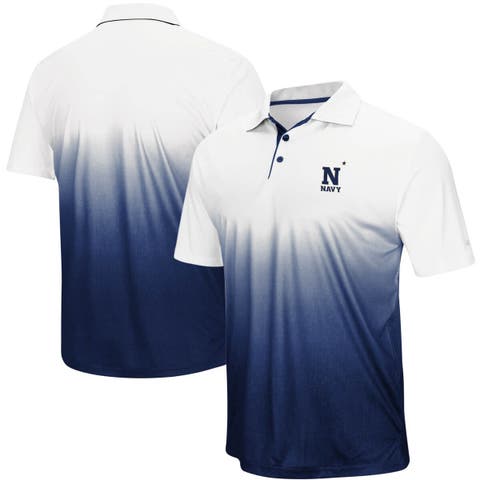 Men's Colosseum Navy Navy Midshipmen Magic Team Logo Polo