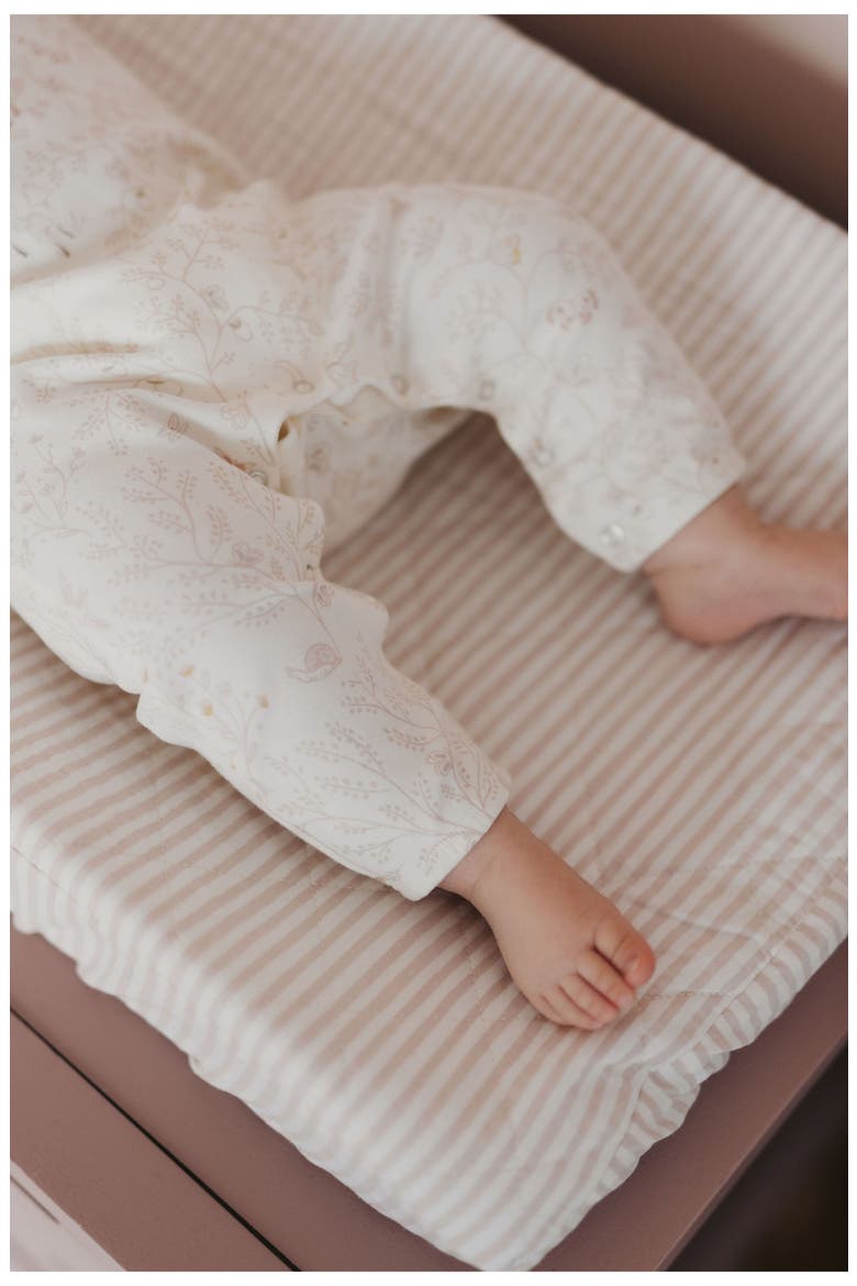 Long Sleeve Ruffle Romper, Alternate, color, SECRET GARDEN