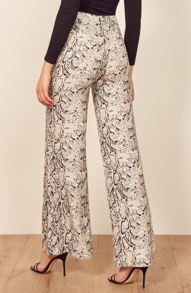 Reformation Sorrenti Wide Leg Pants, Alternate, color,