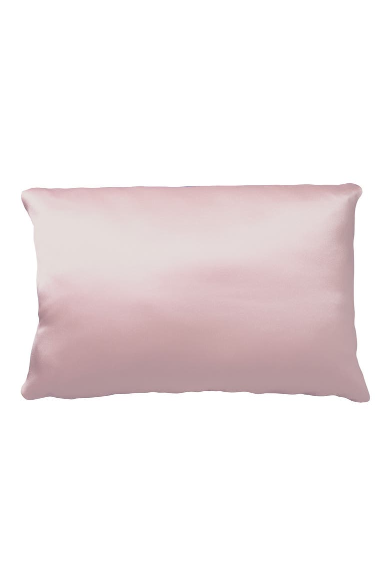 silversilk™ Pillowcase, Main, color, ROSE