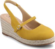 Journee Collection Asmyna Wedge Espadrille Pump