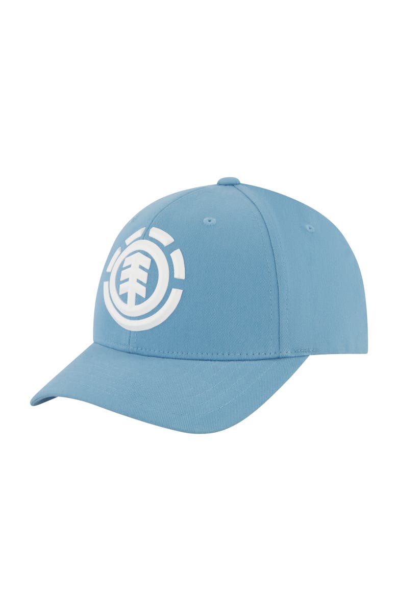 Element Stretch Fit 6-Panel Cap with Curved Visor, Main, color, Light Blue