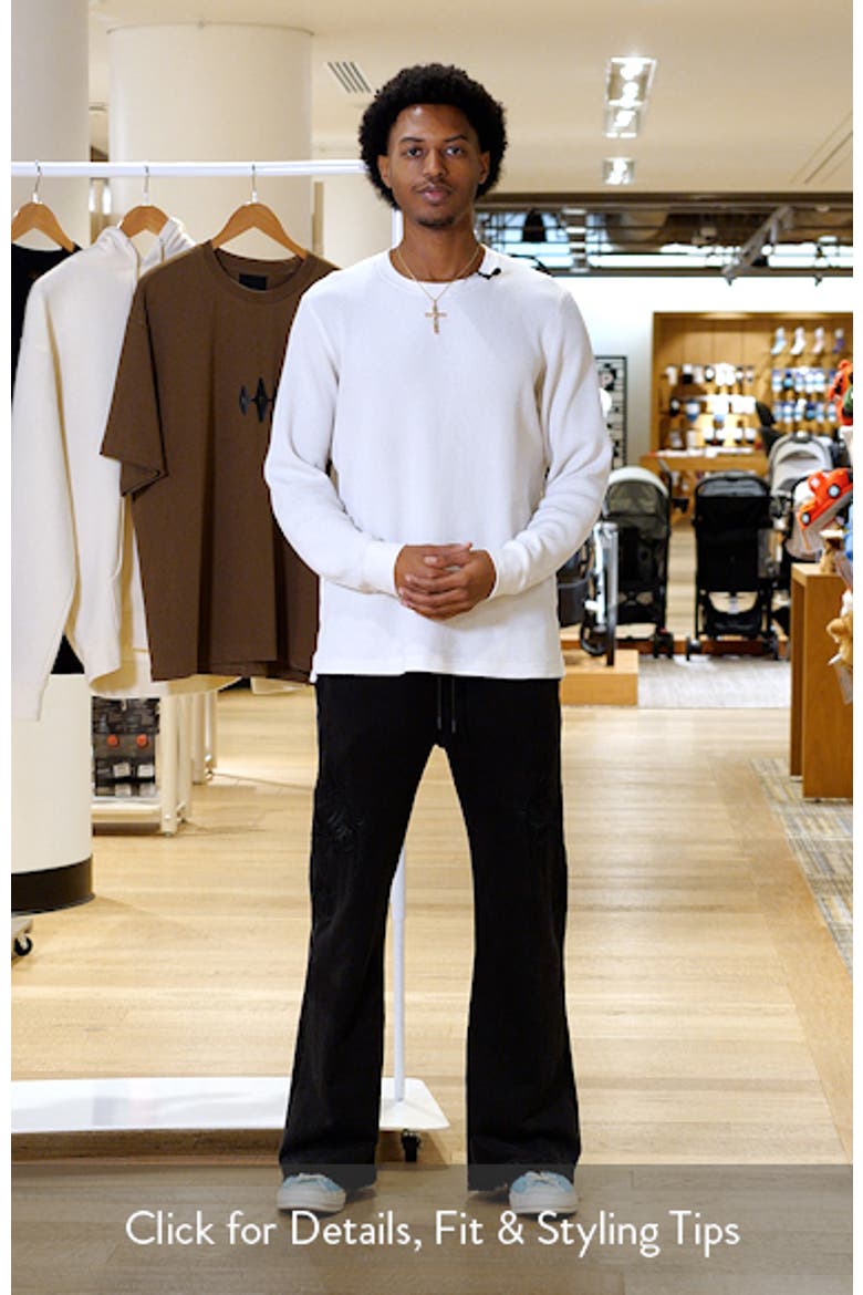 Griffin Cyber Sigilism Flare Sweatpants video