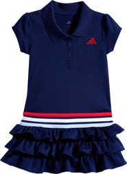 adidas Kids' Polo Ruffle Dress