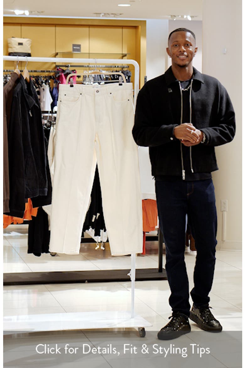 Creased Relaxed Fit Jeans video