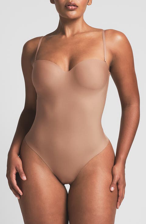 Body Molded Underwire Thong Bodysuit