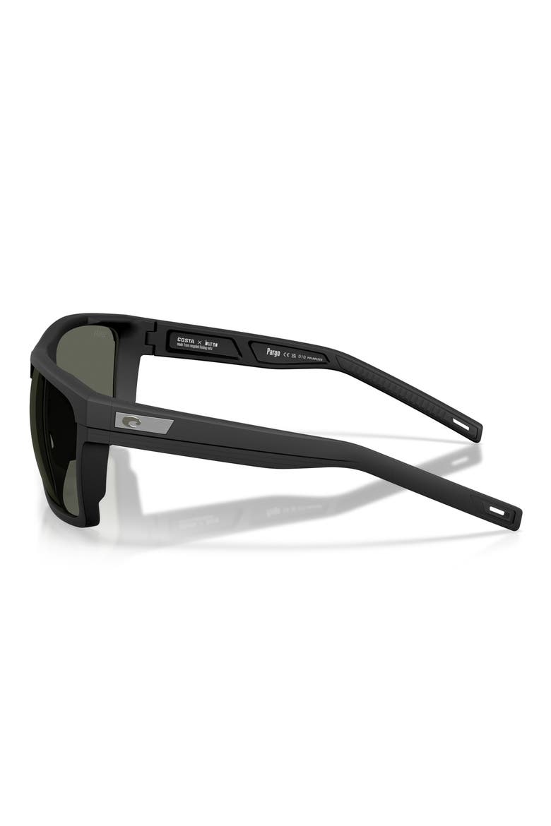 Pargo 61mm Polarized Square Sunglasses, Alternate, color, NETPLUS BLACK / GRAY