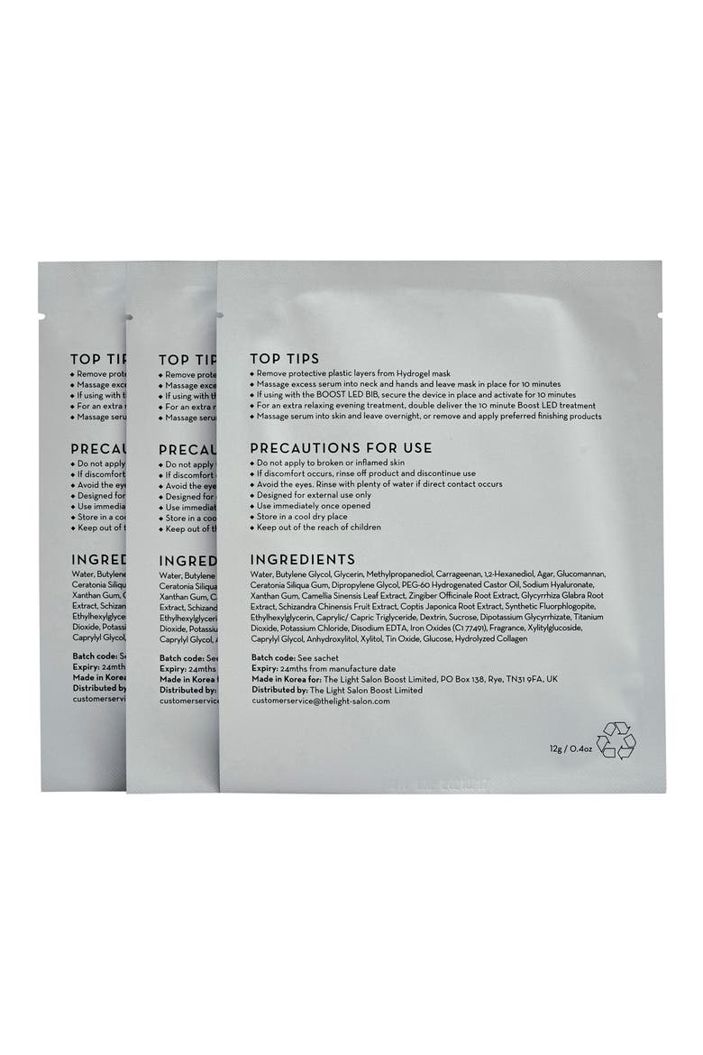 Boost Hydrogel Décolletage Mask, Alternate, color, NO COLOR