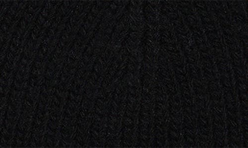 Polo Ralph Lauren Solid Denim Bear Beanie In Black