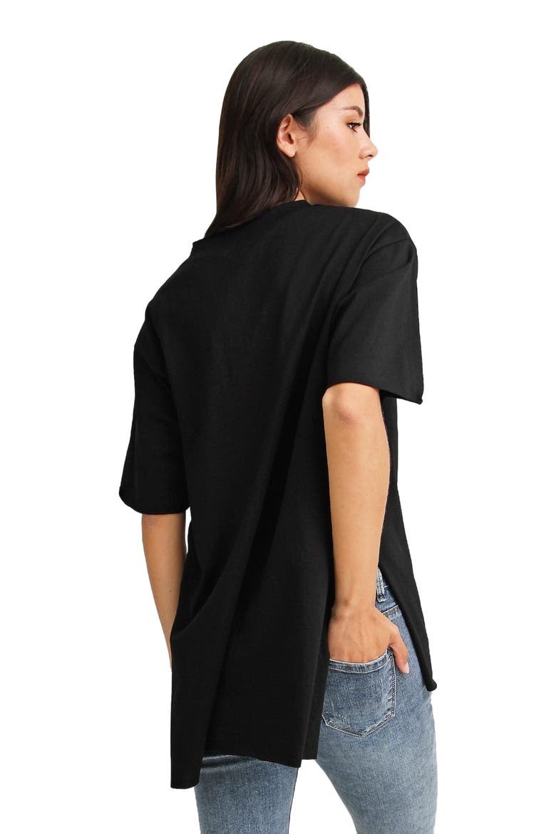 Brave Soul Oversized T-Shirt, Alternate, color, Black
