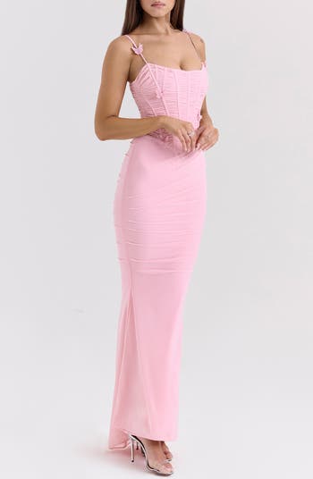 Naima Embroidered Sequin Mermaid Gown