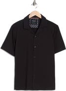 DENIM AND FLOWER Short Sleeve Camp Shirt