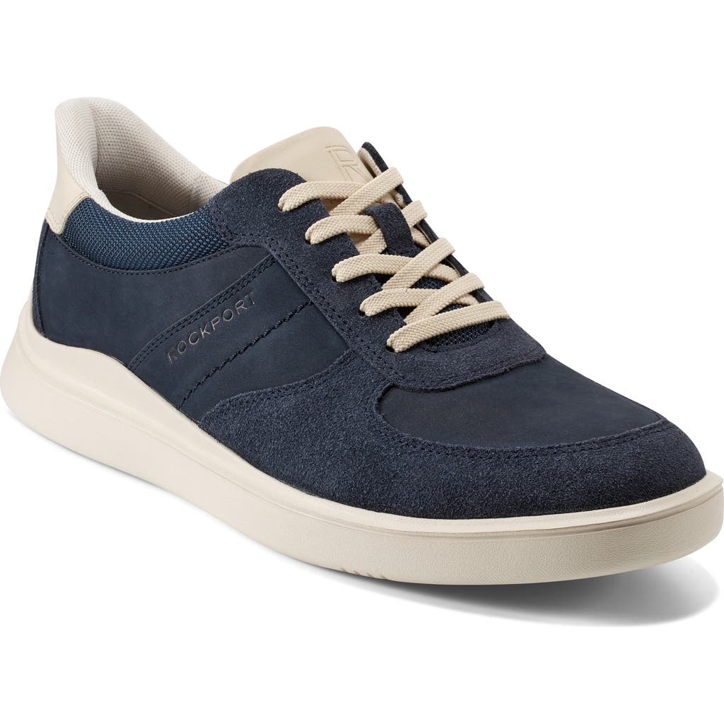 Rockport Tayton Step Activated Sneaker In Dark Blue
