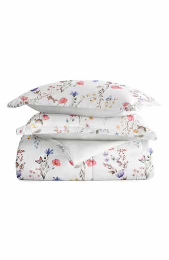 IENJOY HOME Meadow Stripe Reversible 3-Piece Comforter Set