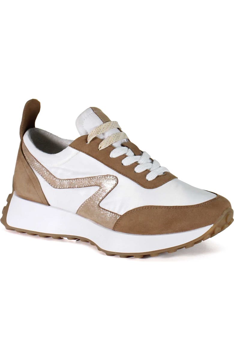 Diba True Kind Mark Sneaker, Main, color, Sigaro/ Gold