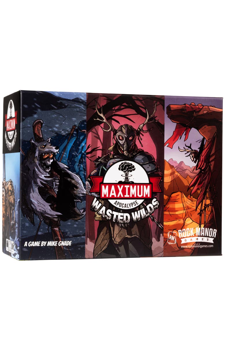 Rock Manor Games Maximum Apocalypse Wasted Wilds Survival Adventure, Main, color, Multicolored