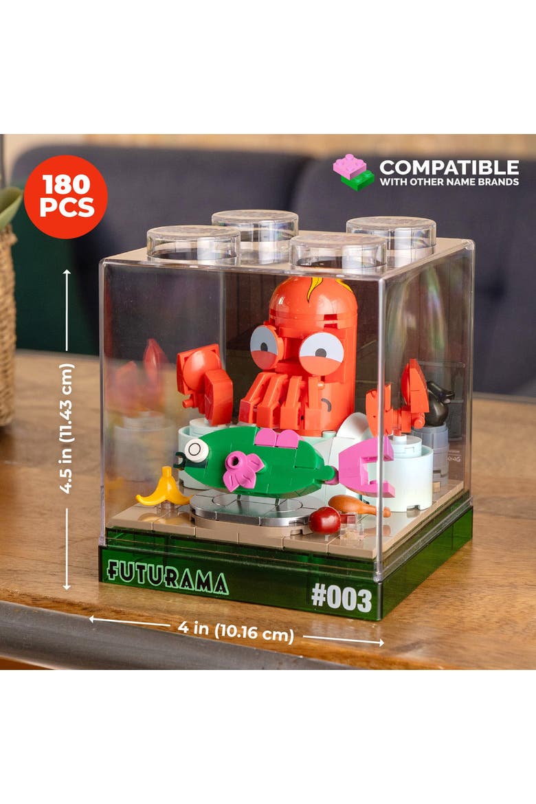 Futurama Dr. Zoidberg BOX! #003 Building Set, Alternate, color, Red