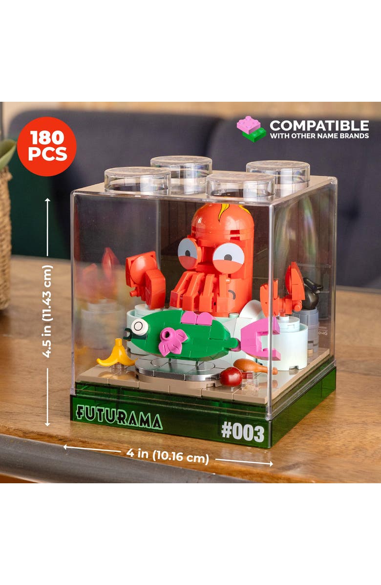 Brickcraft Futurama Dr. Zoidberg BOX! #003 Building Set, Alternate, color, Red
