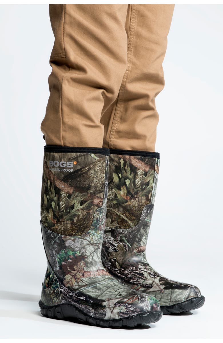 Bogs Classic Tall Waterproof Boot, Alternate, color, Mossy Oak