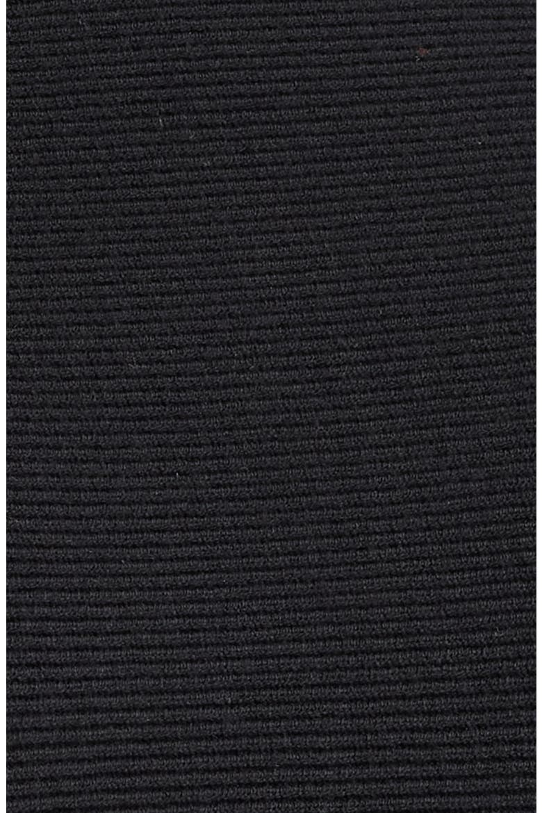 Sleeveless Belted Peplum Sweater, Alternate, color, ANNE BLACK