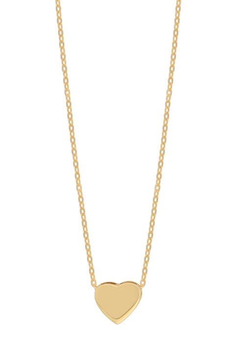 14K Gold Heart Pendant Necklace (Nordstrom Exclusive)