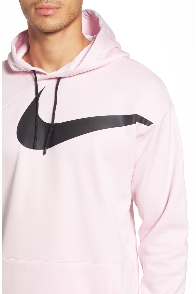 3.0 Therma-FIT Hoodie, Alternate, color, PINK FOAM / BLACK